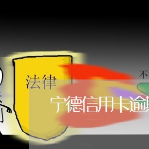 宁德信用卡逾期怎么办理停息挂帐/2023051933715