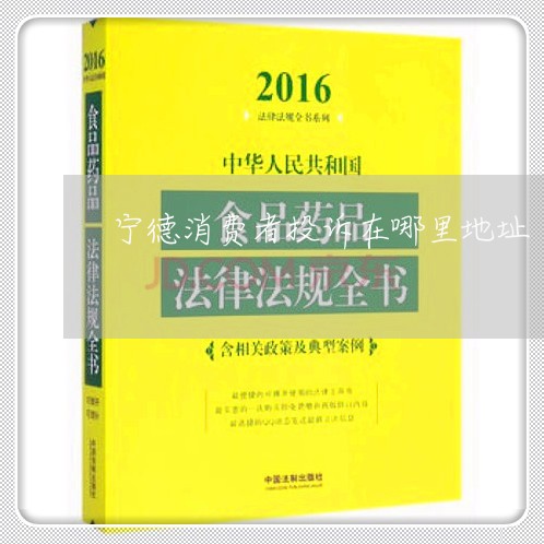 宁德消费者投诉在哪里地址/2023032249685