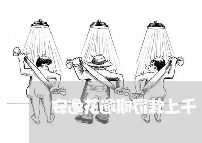 安逸花逾期罚款上千/2023060817159