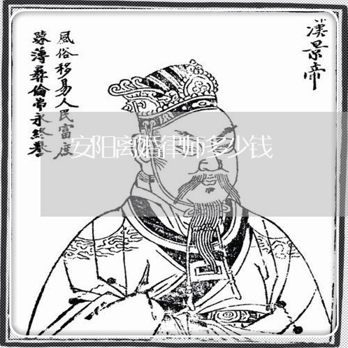 安阳离婚律师多少钱/2023110519360