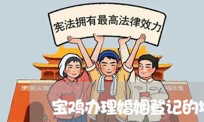 宝鸡办理婚姻登记的地方/2023112792705