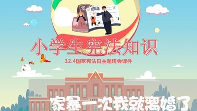 家暴一次我就离婚了/2023110306167