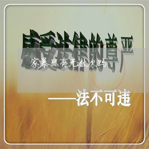 家暴只有无数次吗/2023101451614