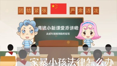 家暴小孩法律怎么办/2023110737957