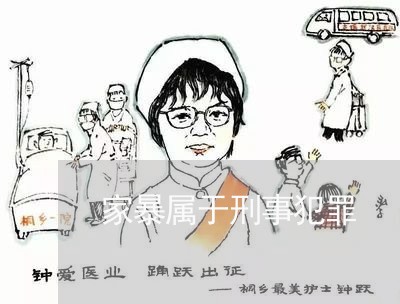 家暴属于刑事犯罪/2023101507271