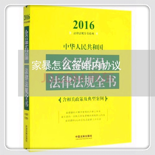 家暴怎么签婚内协议/2023110704936