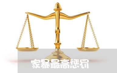 家暴最高惩罚/2023082527270