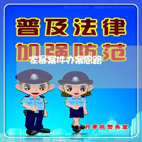 家暴案件办案思路/2023100839371