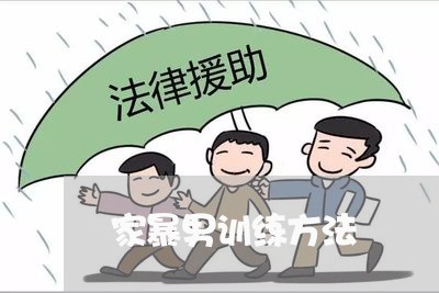 家暴男训练方法/2023090804078