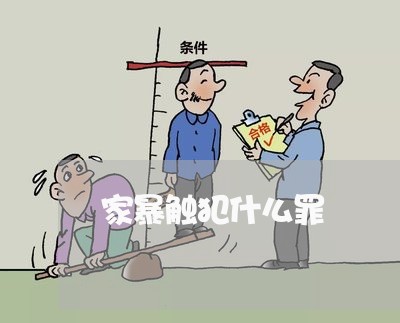 家暴触犯什么罪/2023091064915