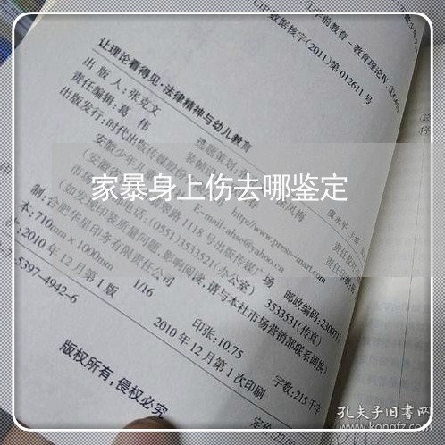 家暴身上伤去哪鉴定/2023110778560