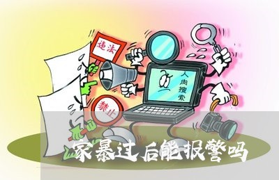 家暴过后能报警吗/2023100938372