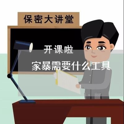 家暴需要什么工具/2023101239281