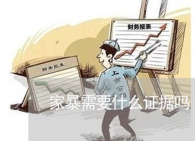 家暴需要什么证据吗/2023110640493