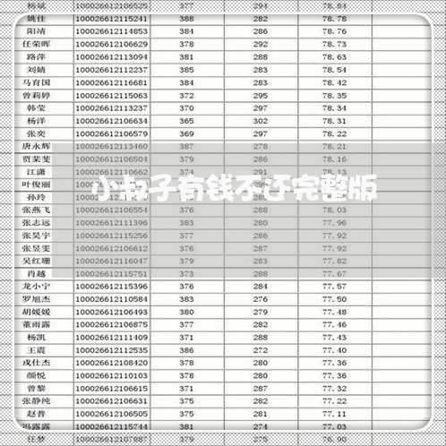 小叔子有钱不还完整版/2023110940481