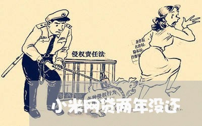 小米网贷两年没还/2023111416048