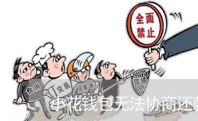 小花钱包无法协商还款怎么办/2023092718069