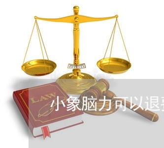 小象脑力可以退费吗/2023061628069