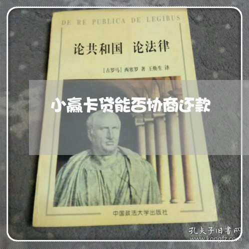 小赢卡贷能否协商还款/2023092383737