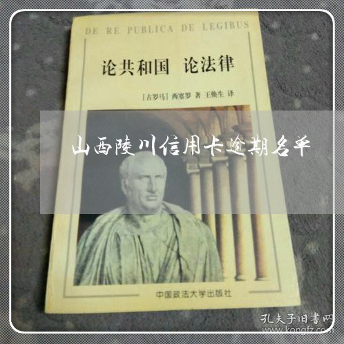 山西陵川信用卡逾期名单/2023051132817