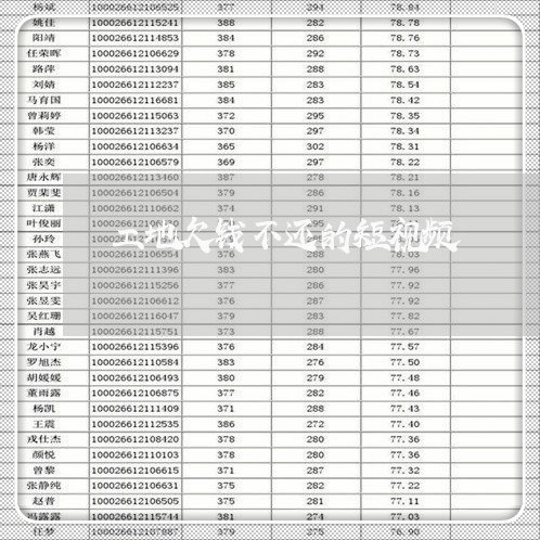 工地欠钱不还的短视频/2023102873827