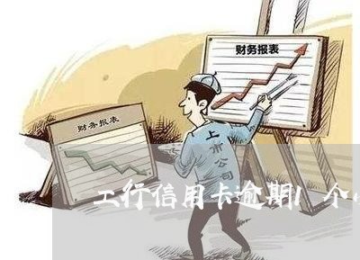 工行信用卡逾期1个小时/2023060180724