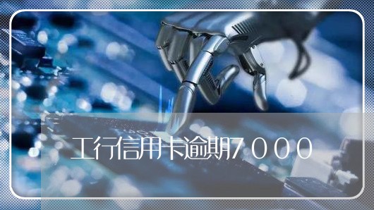 工行信用卡逾期7000/2023051081794