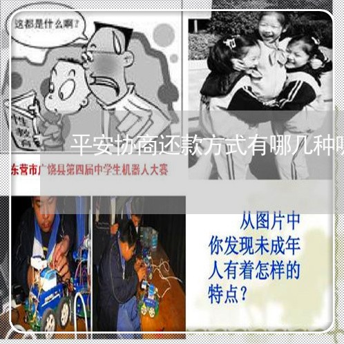 平安协商还款方式有哪几种呢/2023092763625