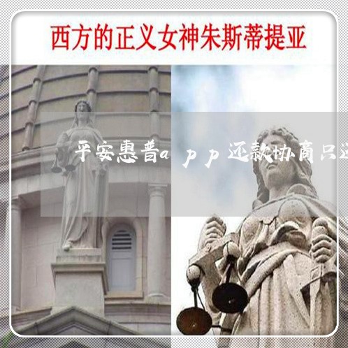 平安惠普app还款协商只还本金/2023092584936