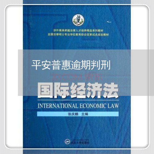 平安普惠逾期判刑/2023062858371