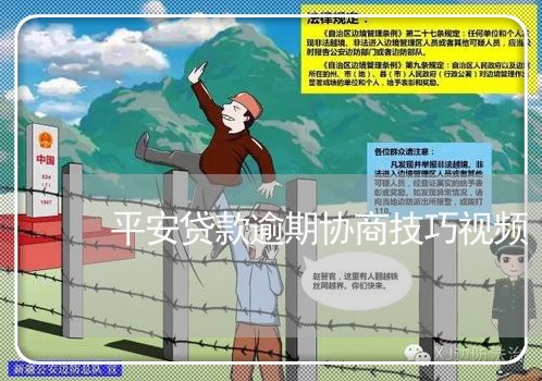 平安贷款逾期协商技巧视频/2023071574150