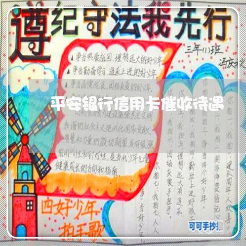 平安银行信用卡催收待遇/2023092942728