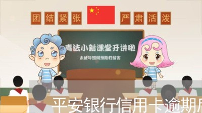 平安银行信用卡逾期后账单/2023121506140