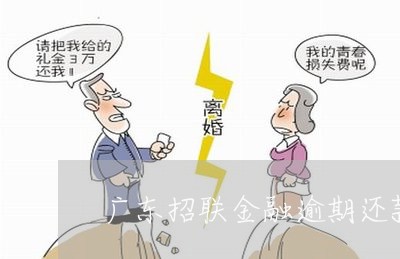 广东招联金融逾期还款协商/2023092450460