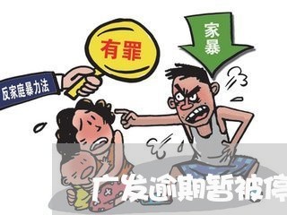 广发逾期暂被停用/2023062879381