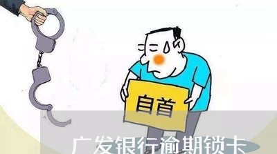 广发银行逾期锁卡/2023081396157