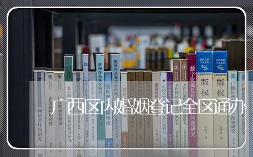 广西区内婚姻登记全区通办/2023081795959