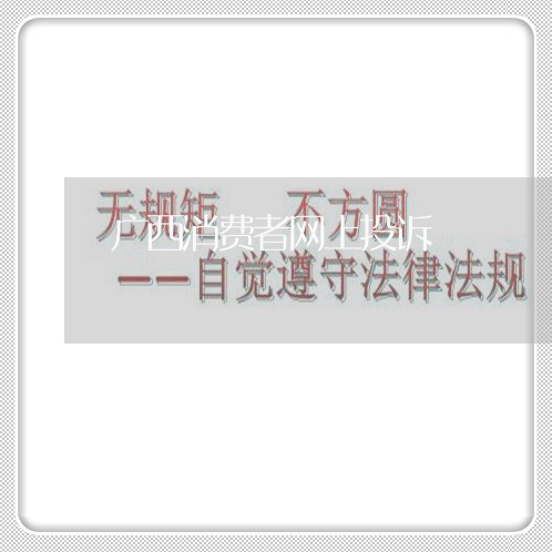 广西消费者网上投诉/2023031904838