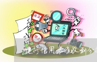 建行信用卡催收到分行了/2023092910584