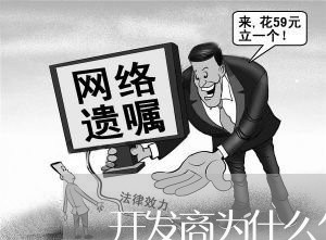 开发商为什么欠债不还款/2023092139370