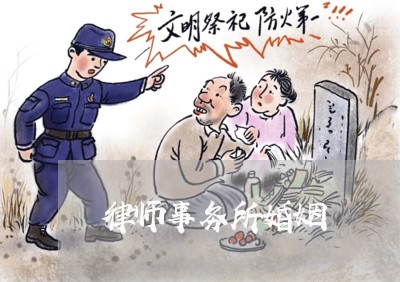 律师事务所婚姻/2023033173915