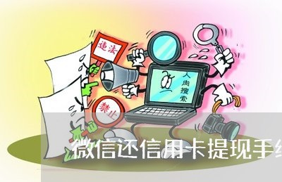 微信还信用卡提现手续费/2023081485048