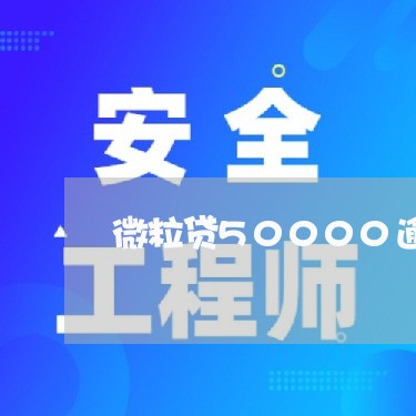 微粒贷50000逾期2年/2023072416282