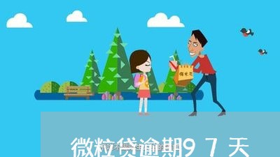 微粒贷逾期97天/2023081582594