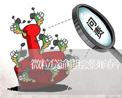 微粒贷逾期会影响另一个微信吗/2023053076179