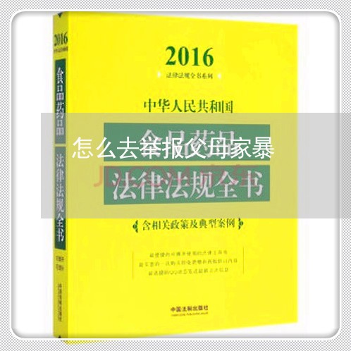 怎么去举报父母家暴/2023110718271