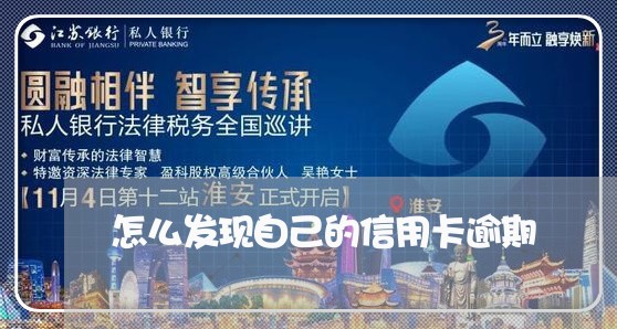 怎么发现自己的信用卡逾期/2023120542404