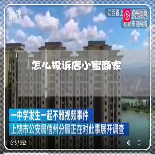 怎么投诉店小蜜商家/2023022801805