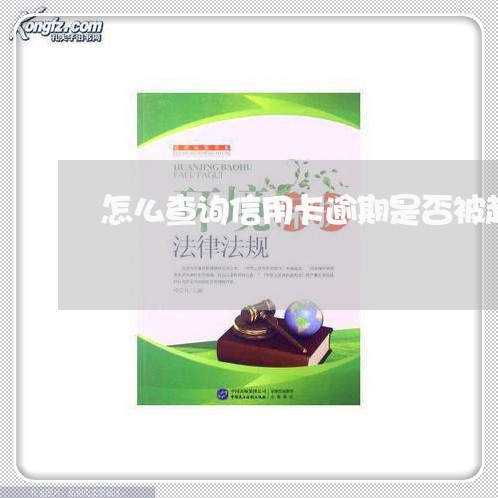 怎么查询信用卡逾期是否被起诉/2023072236048