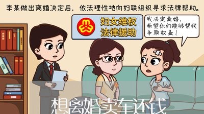 想离婚卖车还钱/2023121641715